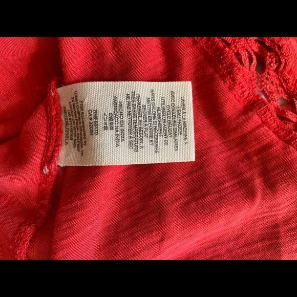 Free People Pink Boho Top size S - Picture 4 of 9